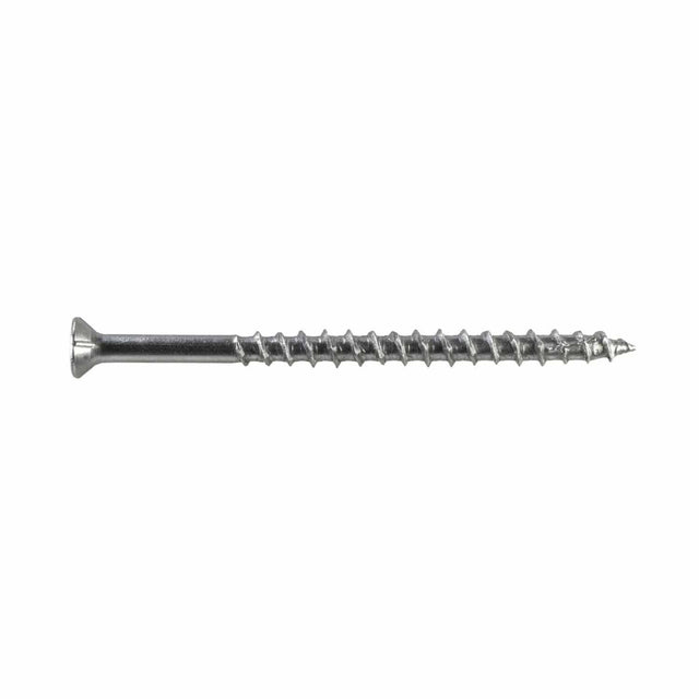 Simpson Strong-Tie T08250WPF5 Deck-Drive (#8 x 2-1/2") T-20 DWP Wood SS Screw, Flat Head, Type 316 (5 lb. Tub)
