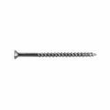 Simpson Strong-Tie T08250WPF5 Deck-Drive (#8 x 2-1/2") T-20 DWP Wood SS Screw, Flat Head, Type 316 (5 lb. Tub) - 3