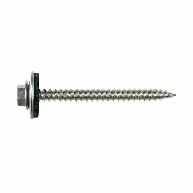 Simpson Strong-Tie T09200HWAM (#9 x 2") Metal-Panel Screw with EPDM Washer - Type 316 (1000 Pack)