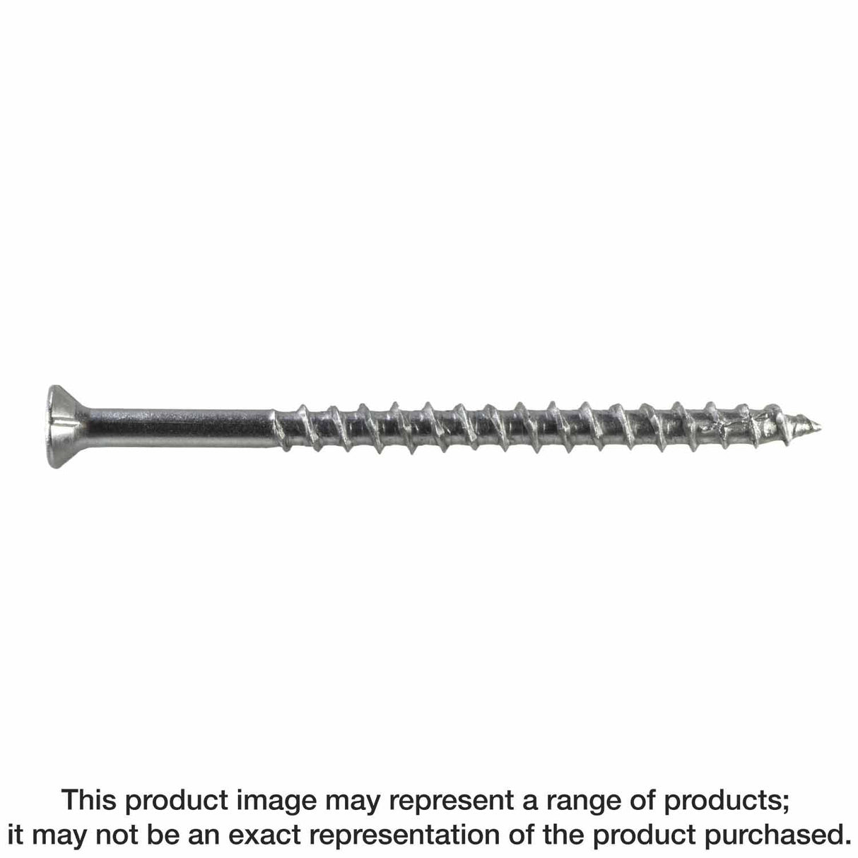 Simpson Strong-Tie T10300DWP Deck-Drive (#10 x 3") DWP Wood SS Screw T-25 Flat Head Type 316 (40 Pack) - 2