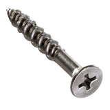Simpson Strong-Tie T10J150FX-RP12 (#10 x 1-1/2") Flat Head Stainless Steel Marine Screw, #2 Phillips Drive (12 Pack) - 4