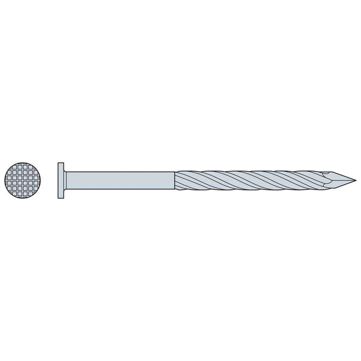 Simpson Strong-Tie T10SPBXB (10d 3") 11Ga Screw Shank Box Nails - Type 316 (25 lb Pkg)