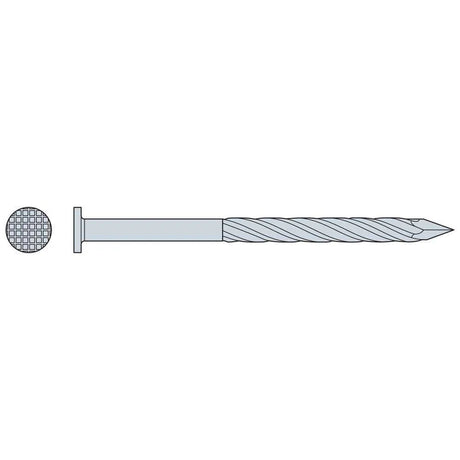 Simpson Strong-Tie T10SPBXB (10d 3") 11Ga Screw Shank Box Nails - Type 316 (25 lb Pkg)