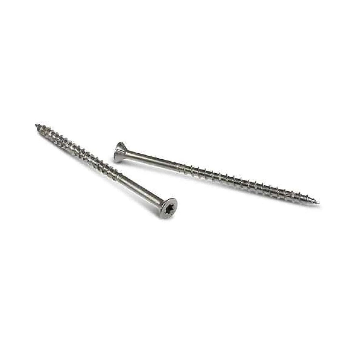 Simpson Strong-Tie T12400WP-RP5 Strong-Drive  (#12 x 4") DWP Wood SS Screw, Flat Head, Type 316 (5 Pack) - 2