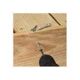 Simpson Strong-Tie T12400WP-RP5 Strong-Drive  (#12 x 4") DWP Wood SS Screw, Flat Head, Type 316 (5 Pack) - 9