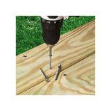 Simpson Strong-Tie T12400WP-RP5 Strong-Drive  (#12 x 4") DWP Wood SS Screw, Flat Head, Type 316 (5 Pack) - 10