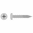 Simpson Strong-Tie T12J100PXC (#12 x 1") Pan Head Marine Screw, #3 Phillips Drive, Type 316 (100 Pack)
