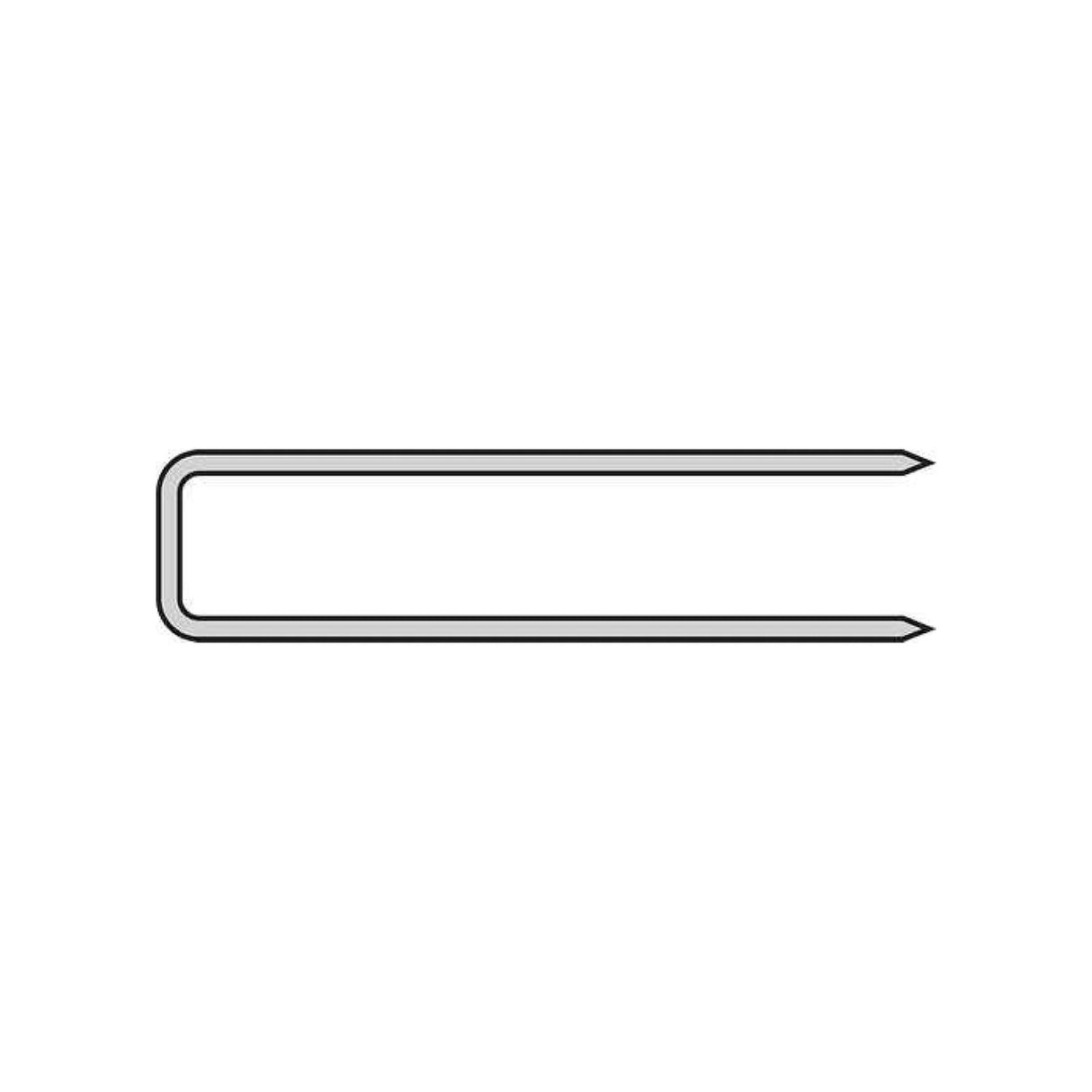 Simpson Strong-Tie T16N175N19 (1-3/4" x 7/16" Crown) 16-Ga Stainless Steel Staples - Type 316 (5000 Pack) - 5