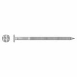 Simpson Strong-Tie T16PTD-RP25 (16d 3-1/2" x .148") Preservative-Treated Wood Stainless Steel Decking Nail with Ring Shank, Type 316 (25 Pack) - 2