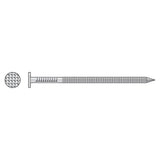 Simpson Strong-Tie T16PTD1 (16d 3-1/4") 9Ga Preservative-Treated Wood Decking Nail - Annular Ring Shank (1 lb) - 2