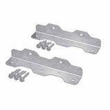 Simpson Strong-Tie TA9ZKT 8-1/4") 12 Gauge ZMAX Finish TA Staircase Angle for Sound Framing (2 Pack)
