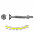 Simpson TBG1245S Quik Drive Quik Drive TB Wood-to-Steel Collated Screw N2000 Galvanized #12 x 1-3/4"