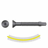 Simpson Strong-Tie TBP1245S Strong-Drive (#12 x 1-3/4") T30 Wood-to-Steel Collated Screw, Black Phosphate (1000 Pack)
