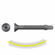Simpson TBP1245S Quik Drive Quik Drive Wood-to-Steel Collated Screw #12 x 1-3/4" Black Phosphate