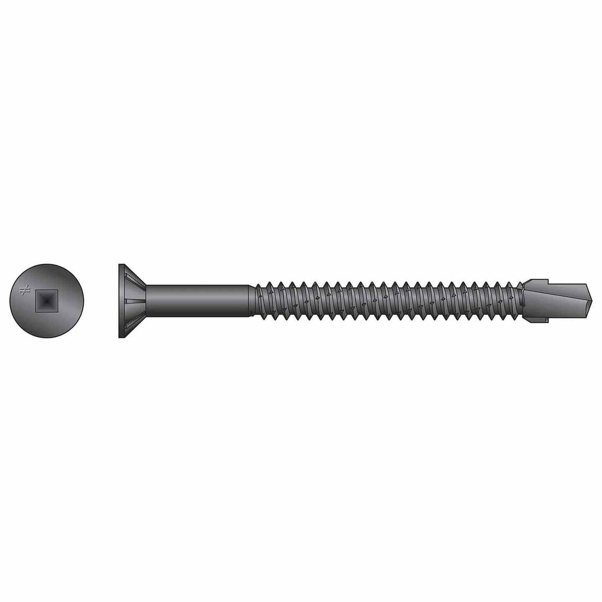 Simpson Strong-Tie TBP1475R50 Strong-Drive (#14 x 3") T30 TB Wood-to-Steel Screw, Black Phosphate (50 Pack)