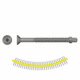 Simpson Strong-Tie TBP1475S Strong-Drive (#14 x 3") T30 TB Wood-to-Steel Screw Collated Screw - Black Phosphate (750 Pack)