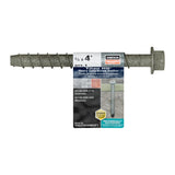 Simpson Strong-Tie THD37400HMGF1 Titen HD (3/8" x 4") Mechanically Galvanized Heavy-Duty Screw Anchor - 2