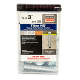 Simpson Strong-Tie THD50300HC25 (1/2" x 3") Heavy-Duty Screw Anchor Zinc Plated Carbon Steel (25 Pack) - 2