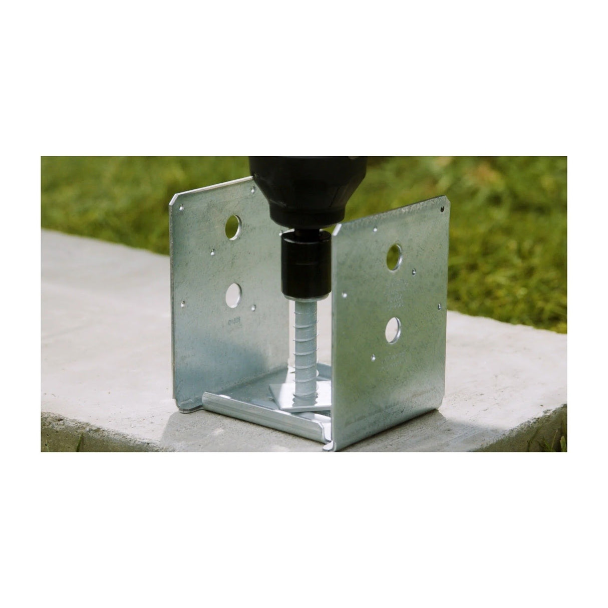 Simpson Strong-Tie THD50400HMGF1 Titen HD (1/2" x 4") Mechanically Galvanized Heavy-Duty Screw Anchor - 5