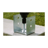Simpson Strong-Tie THD50400HMGF1 Titen HD (1/2" x 4") Mechanically Galvanized Heavy-Duty Screw Anchor - 5