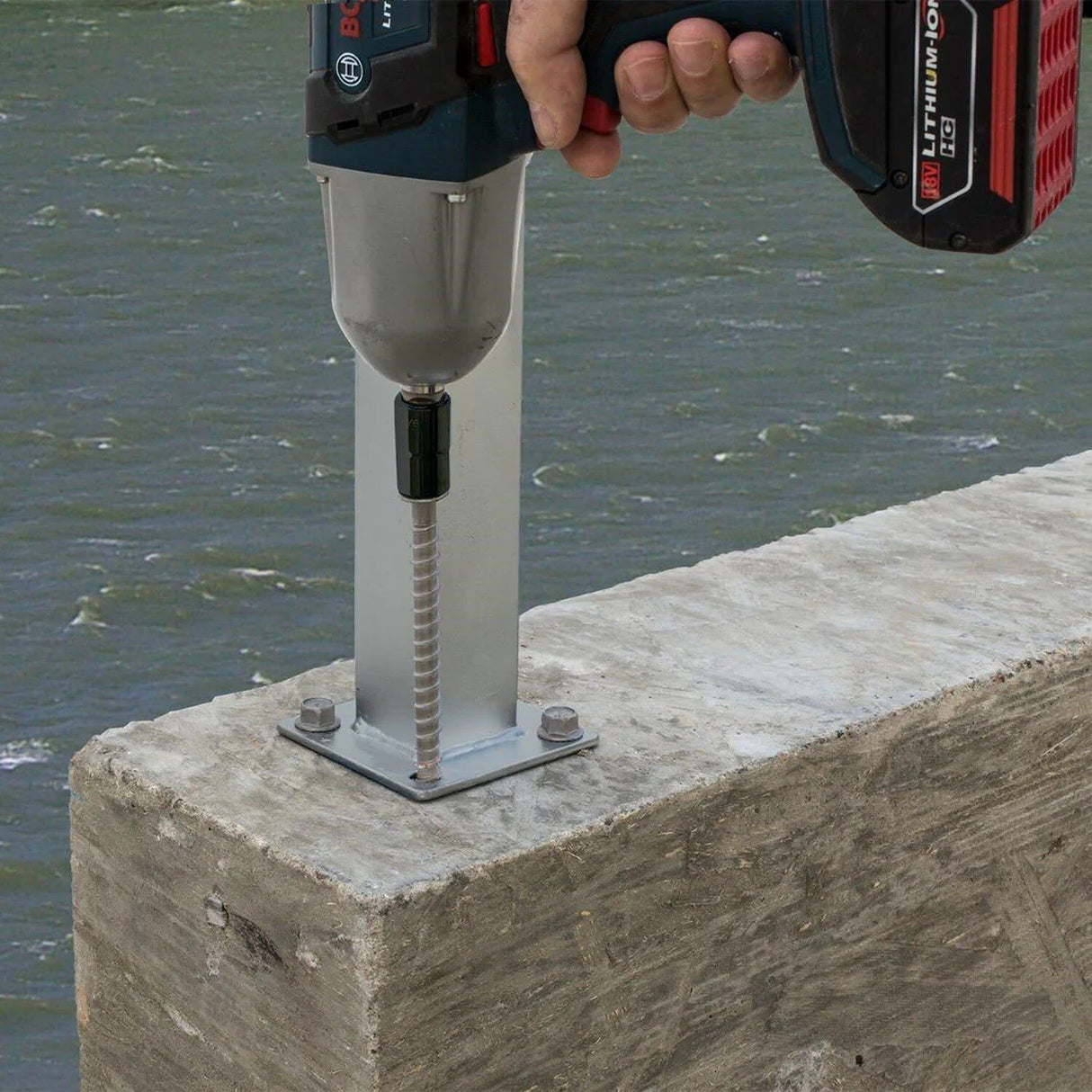Simpson Strong-Tie THDB62500H6SSF1 Titen HD (5/8" x 5") Heavy Duty SS Screw Anchor - Type 316 - 6