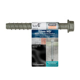 Simpson Strong-Tie THDB62600HMGF1 Titen HD (5/8" x 6") Mechanically Galvanized Heavy-Duty Screw Anchor - 2