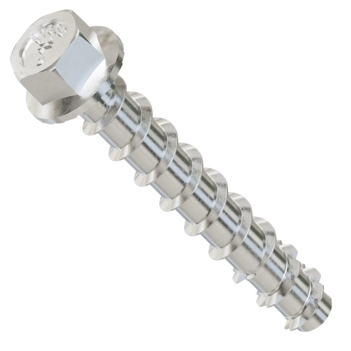 Simpson Strong-Tie THDC25200H6SS Titen HD (1/4" x 2") Heavy-Duty SS Screw Anchor - Type 316 (50 Pack) - 3