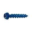 Simpson Strong-Tie TNT18114H Titen Turbo (3/16" x 1-1/4") Hex-Head Concrete and Masonry Screw, Blue (100 Pack)