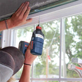 Simpson Strong-Tie TNT18234TFC25 Titen Turbo (3/16" x 2-3/4") T25 Flat-Head Concrete and Masonry Screw, Blue (25 Pack) - 3