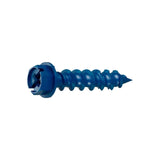 Simpson Strong-Tie TNT25114H Titen Turbo (1/4" x 1-1/4") Hex-Head Concrete and Masonry Screw, Blue (100 Pack)