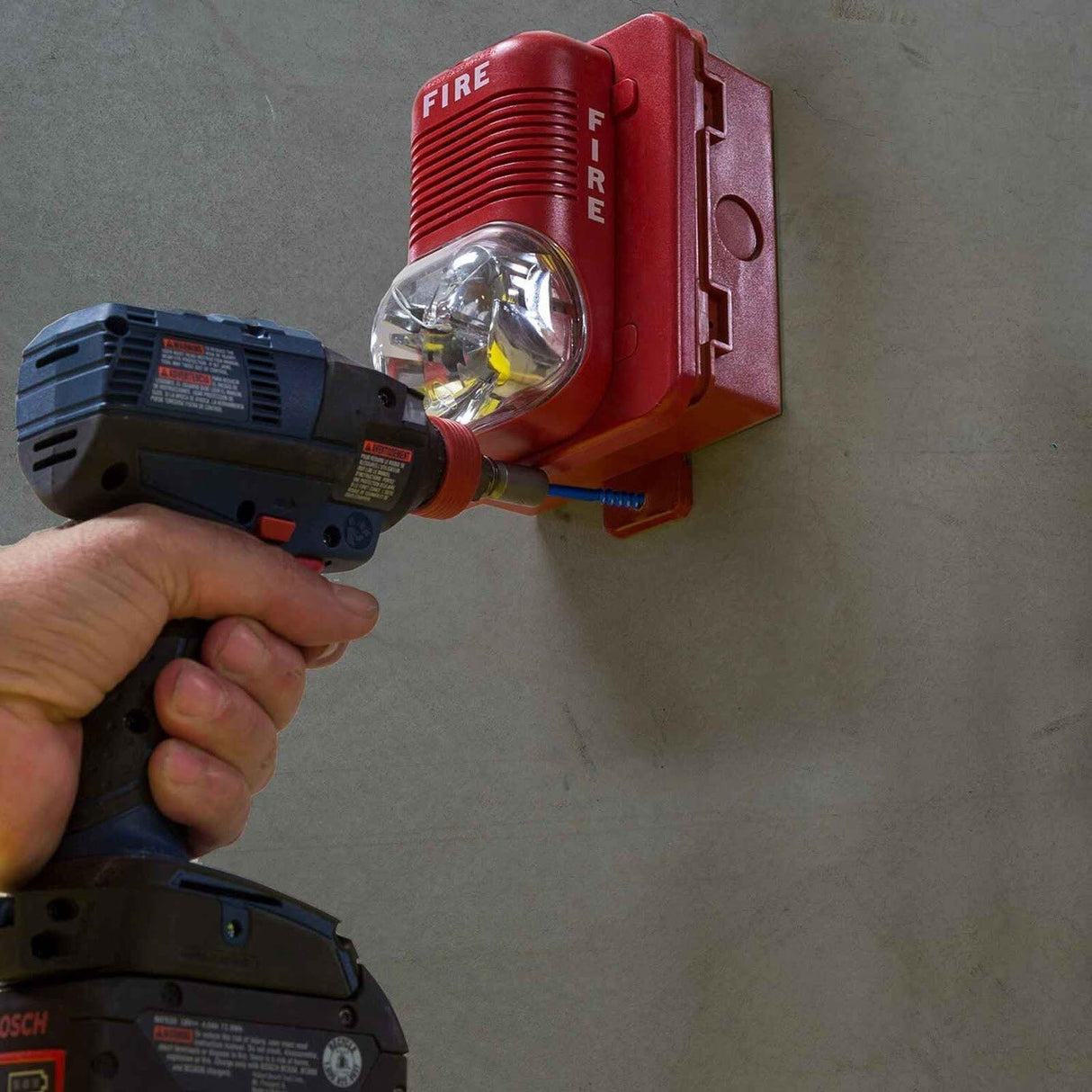 Simpson Strong-Tie TNT25234HC25 Titen Turbo (1/4" x 2-3/4") Hex-Head Concrete and Masonry Screw, Blue (25 Pack) - 3