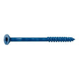 Simpson Strong-Tie TNT25400TF Titen Turbo(1/4" x 4") T30 Flat-Head Concrete and Masonry Screw, Blue (100 Pack)