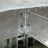 Simpson Strong-Tie TNT25500H Titen Turbo(1/4" x 5") Hex-Head Concrete and Masonry Screw, Blue (100 Pack) - 2