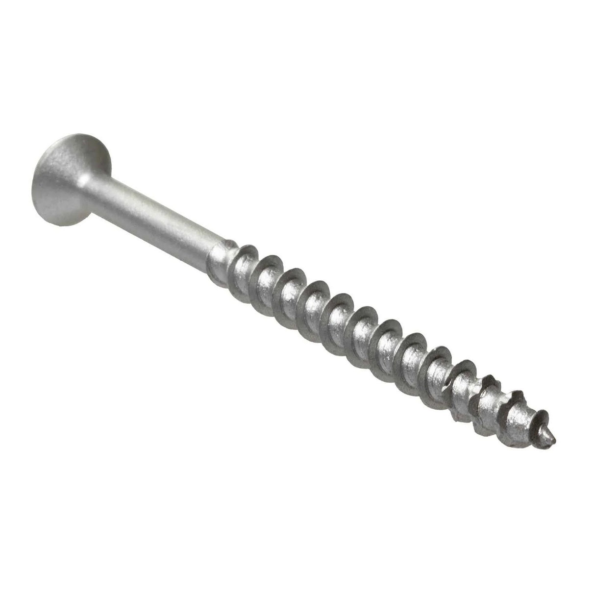 Simpson Strong-Tie TNTS25234TFB Titen Turbo (1/4" x 2-3/4") T30 Flat-Head Concrete and Masonry Screw, Silver (1000 Pack) - 2