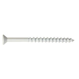 Simpson Strong-Tie TNTW18234TFC25 Titen Turbo (3/16" x 2-3/4") T25 Flat-Head Concrete and Masonry Screw, White (25 Pack)