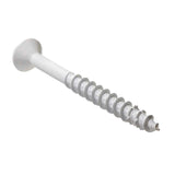 Simpson Strong-Tie TNTW25234TFC8 Titen Turbo (1/4" x 2-3/4") T30 Flat-Head Screw Anchor, White (8 Pack) - 2