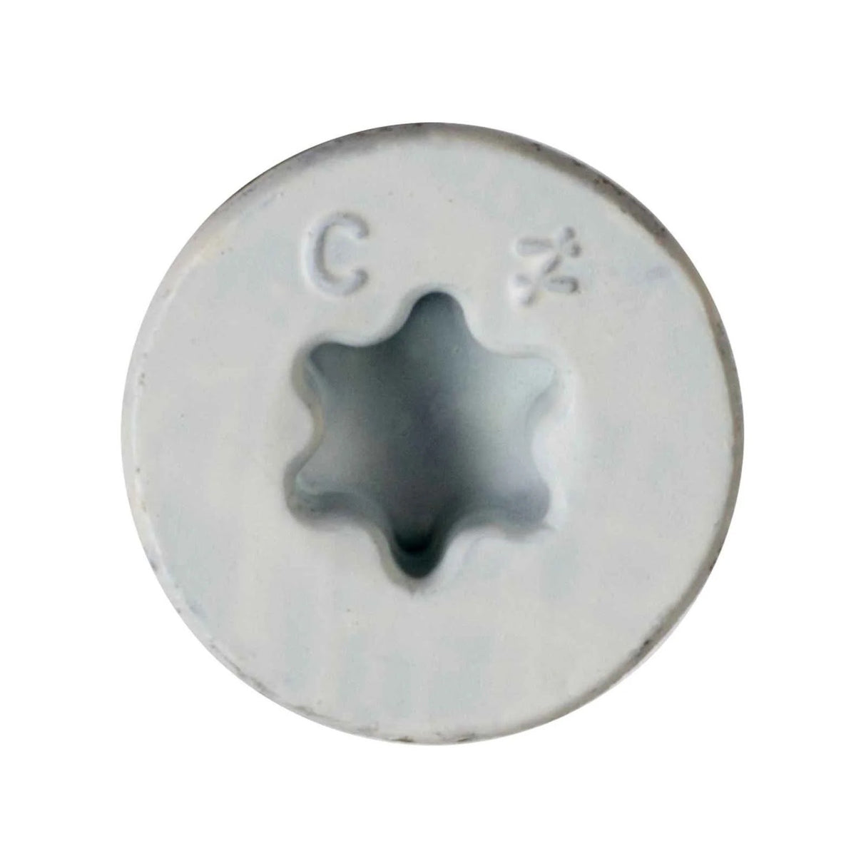 Simpson Strong-Tie TNTW25234TFC8 Titen Turbo (1/4" x 2-3/4") T30 Flat-Head Screw Anchor, White (8 Pack) - 3