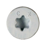 Simpson Strong-Tie TNTW25334TF Titen Turbo (1/4" x 3-3/4") T30 Flat-Head Screw Anchor, White (100 Pack) - 3