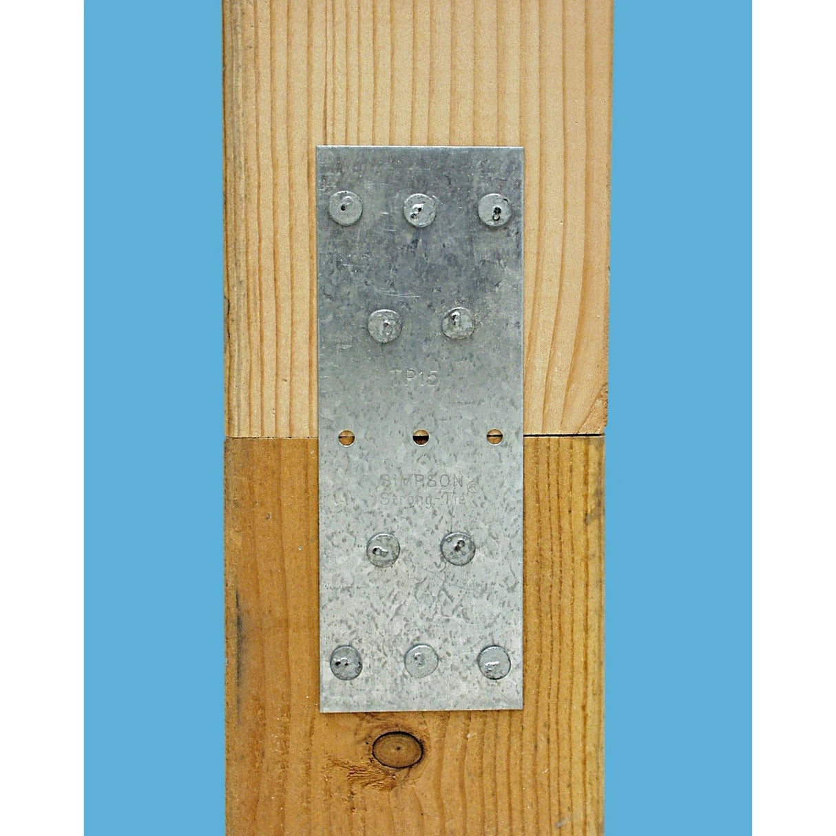 Simpson Strong-Tie TP15 (1-13/16" x 5") 20Ga TP Galvanized Tie Plate - G90 - 3