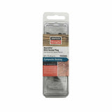 Simpson Strong-Tie TRX20WG Deck-Drive Composite Decking Screw Plug - Trex Winchester Gray (75 Pack)
