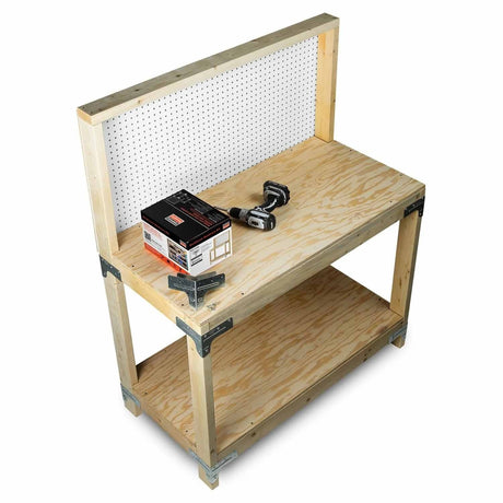 Simpson Strong-Tie WBSK (2" x 4") Workbench and Shelving Hardware Kit ZMAX Finish