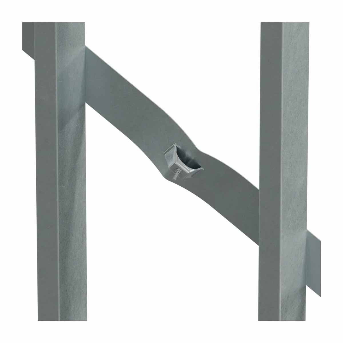 Simpson WBT-KT30 Strong-Tie Wall Brace Tensioner 10-Gauge Galvanized for Cold-Formed Steel Strap Bracing (30 Pack) - 4