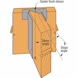 Simpson WP46 Strong-Tie Welded Top-Flange Joist Hanger for 4x6 - Versatile Heavy-Duty Support for Wood and Steel Connections - 10