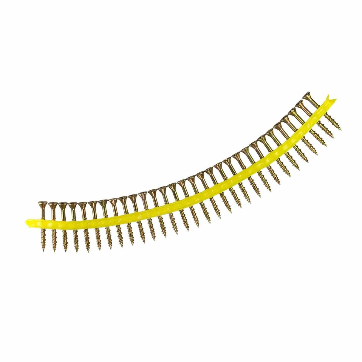 Simpson Strong-Tie WSV2S Strong-Drive (#9 x 2") T25 WSV Collated Subfloor Screw, Yellow Zinc (2000 Pack) - 2
