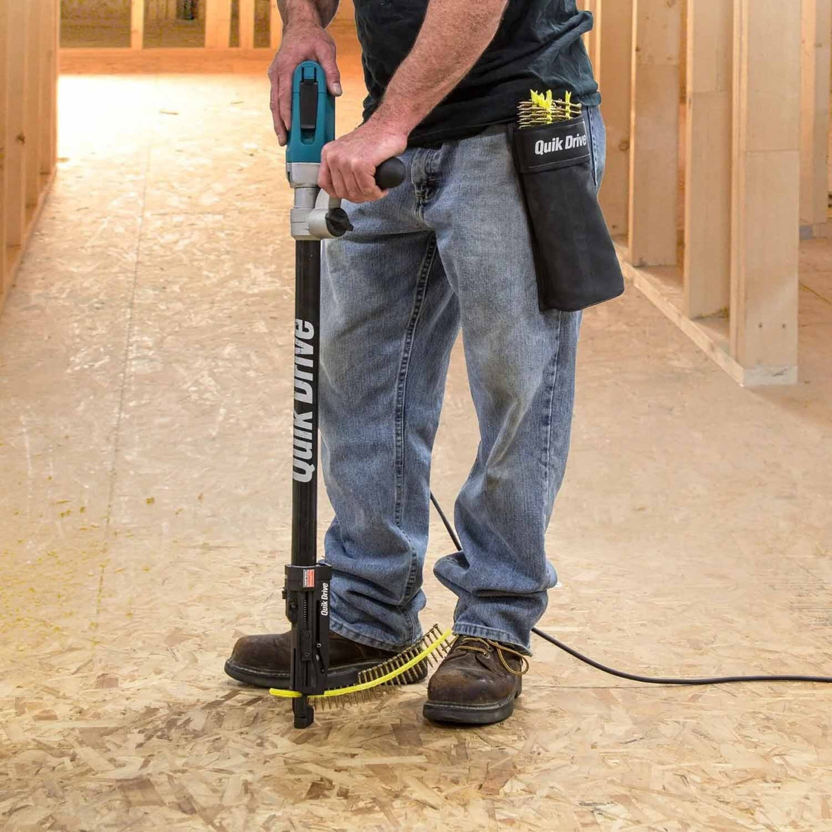 Simpson Strong-Tie WSV2S Strong-Drive (#9 x 2") T25 WSV Collated Subfloor Screw, Yellow Zinc (2000 Pack) - 3