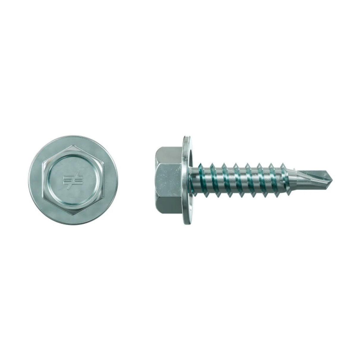 Simpson XU34S1016 Strong-Tie Strong-Drive Self-Drilling X Metal Screw with Clear Zinc Coating (1500 Pack)