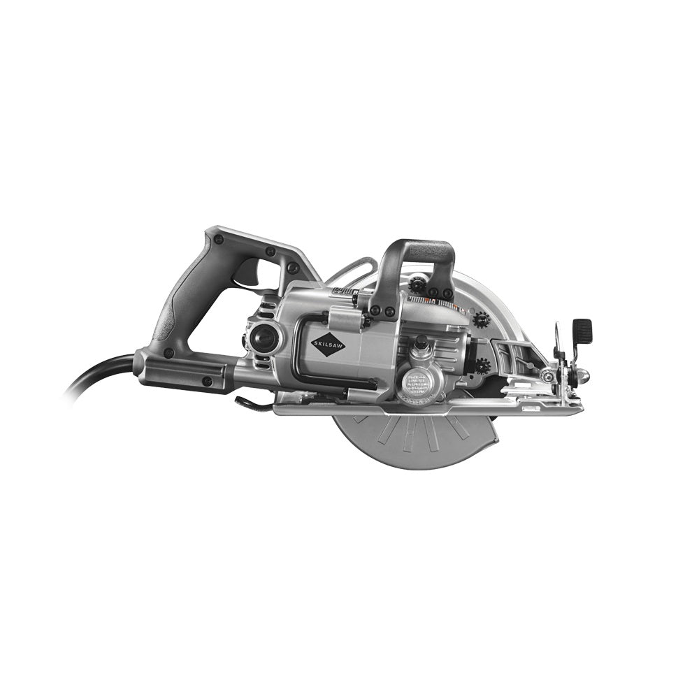 Skilsaw SPT77W-01 7-1/4" Worm Drive Circular Saw, Include 24 Tooth Carbide Tip Blade - 2