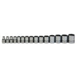 Williams JHWWSS-15RC 15-Piece 1/2" Drive Shallow 12 Point