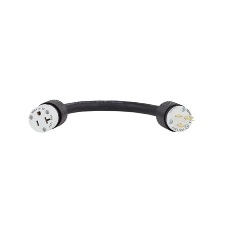 Southwire 100079 Power Cord Adapter T-Slot, Nema Female 5-20 20A 125V To Male U-ground 5-15 15A 125V