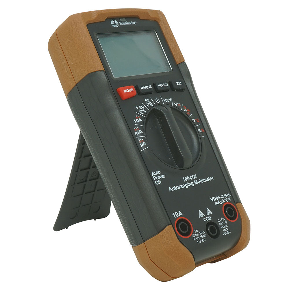 Southwire 10041N Auto-Ranging Digital Multimeter, 600V AC/DC - 5